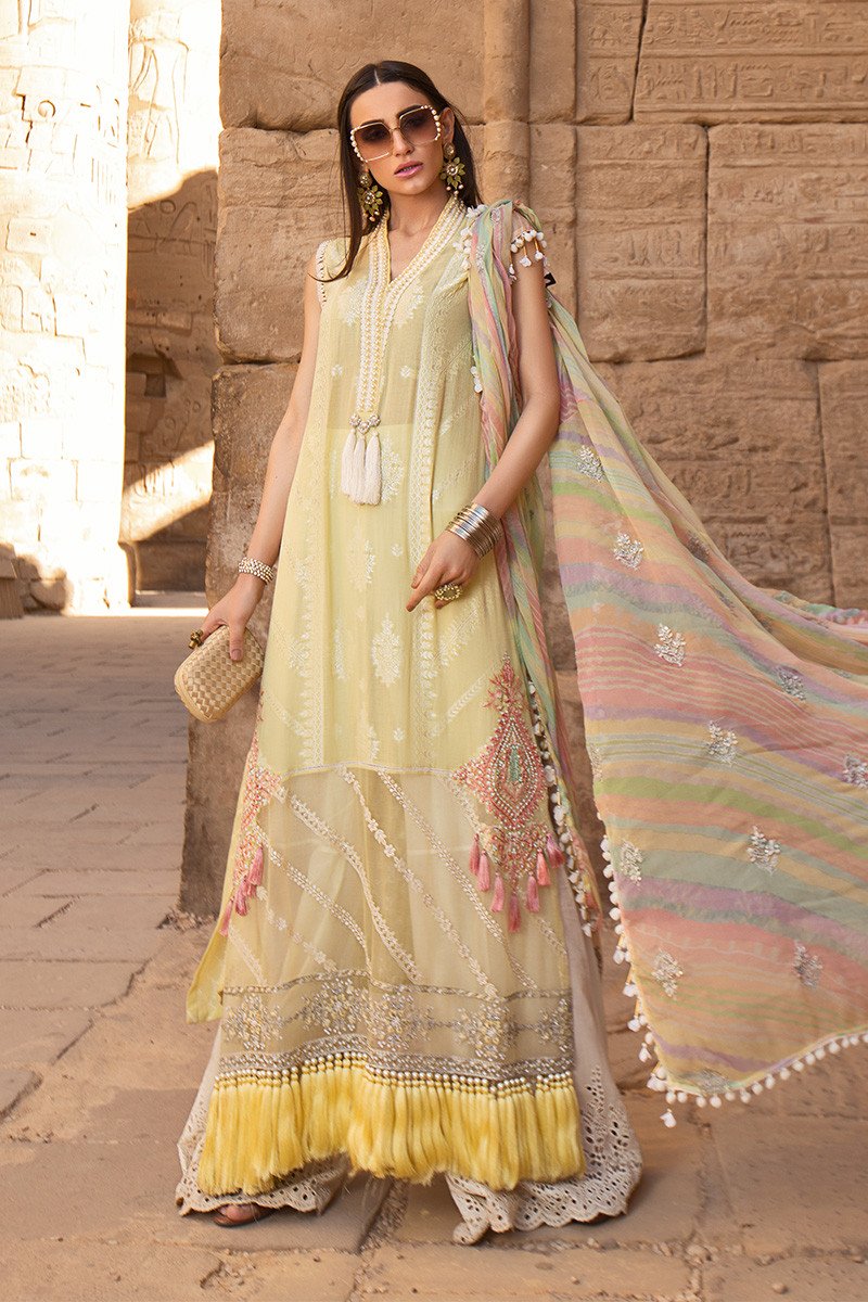 D-2006-B | Maria B. | Unstitched Fabrics | Spring Summer Lawn'20