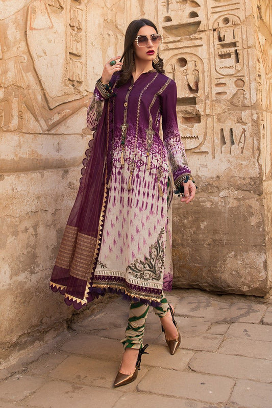 D-2009-B | Maria B. | Unstitched Fabrics | Spring Summer Lawn'20