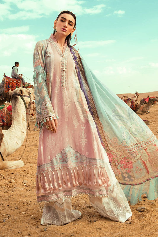 D-2010-B | Maria B. | Unstitched Fabrics | Spring Summer Lawn'20