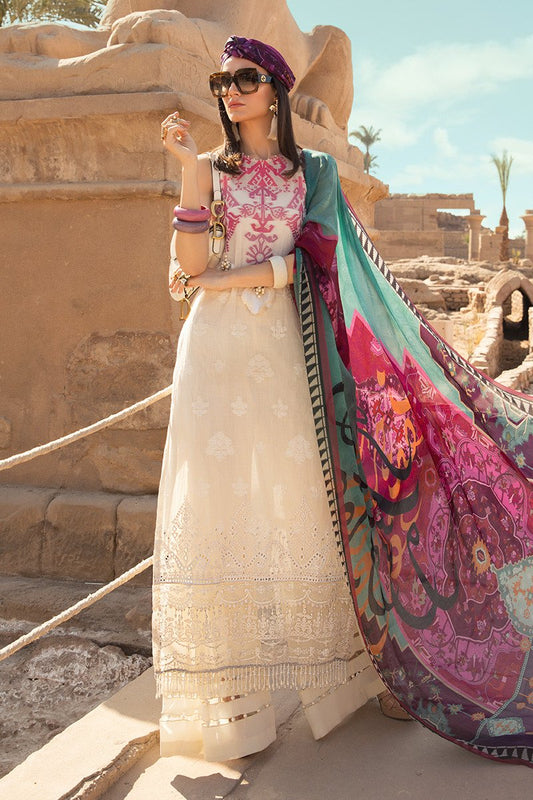 D-2011-A | Maria B. | Unstitched Fabrics | Spring Summer Lawn'20