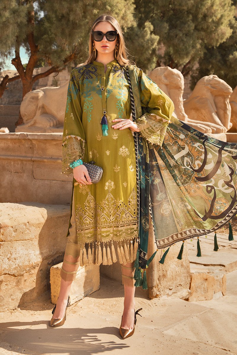 D-2011-B | Maria B. | Unstitched Fabrics | Spring Summer Lawn'20