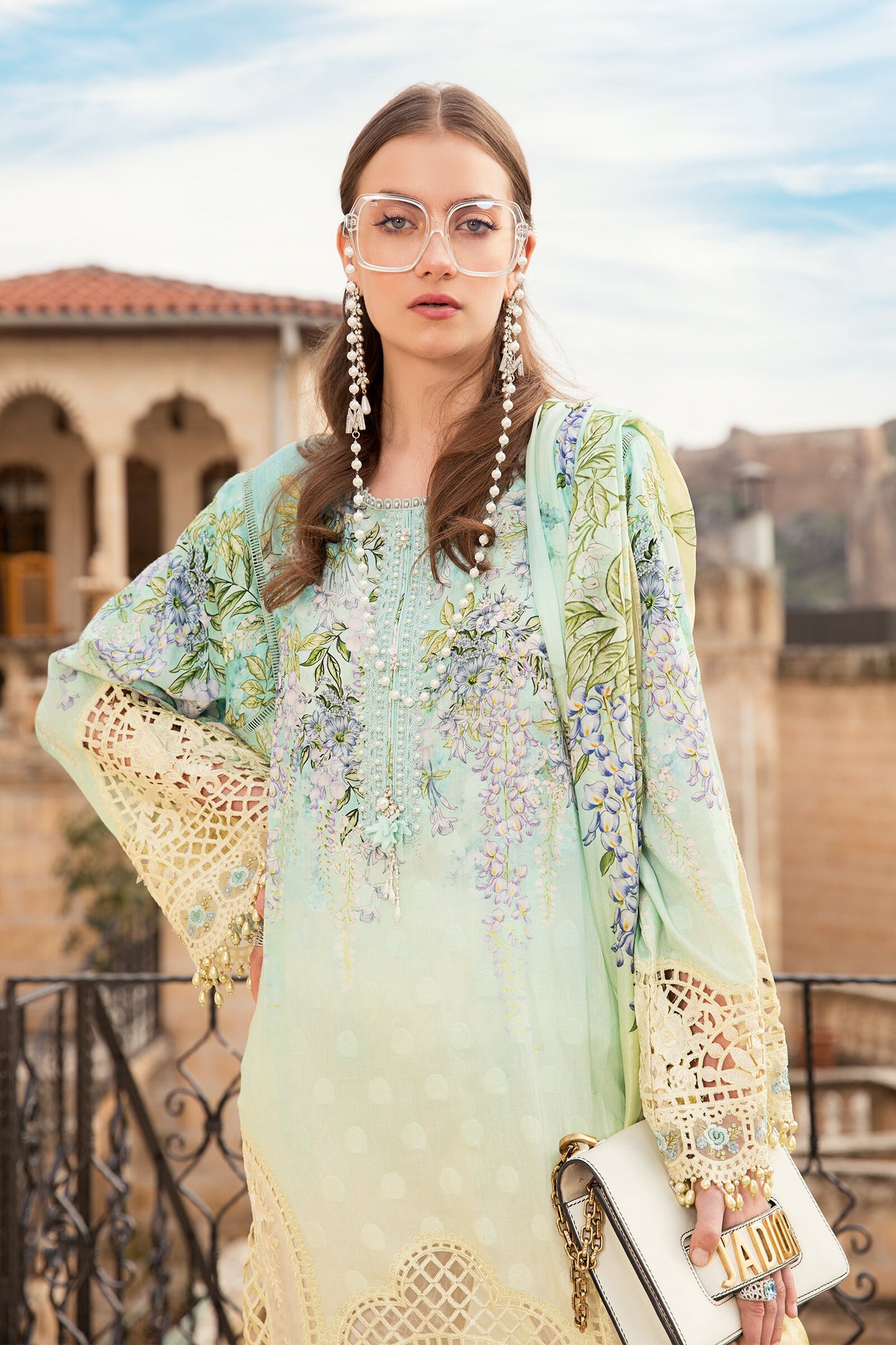 D-2106-A | Maria B | Unstitched Lawn Collection 2021