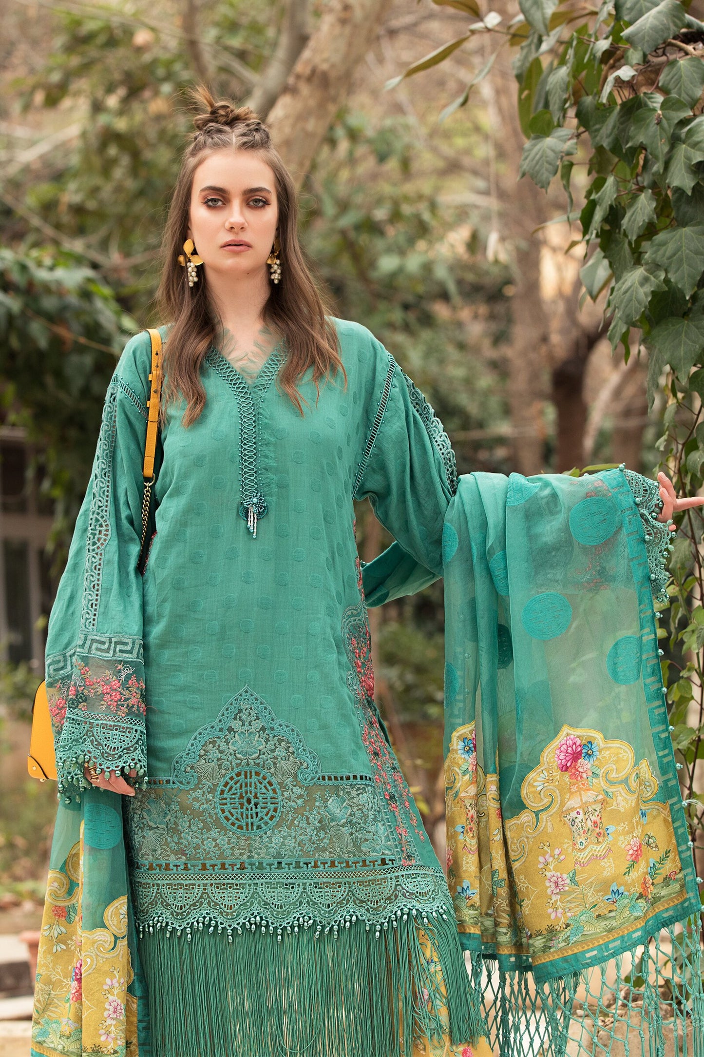 D-2107-B | Maria B | Unstitched Lawn Collection 2021