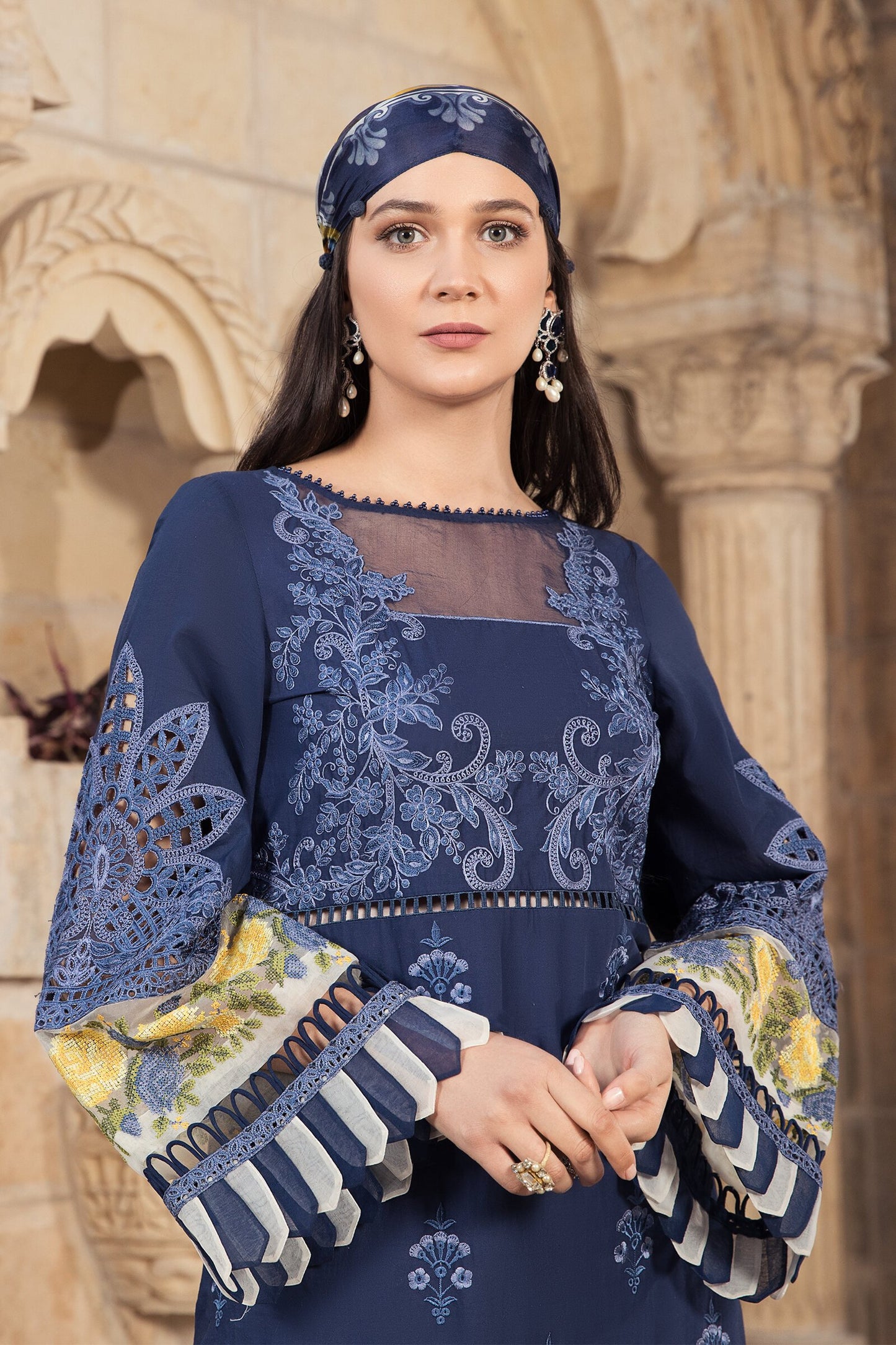 D-2108-A | Maria B | Unstitched Lawn Collection 2021