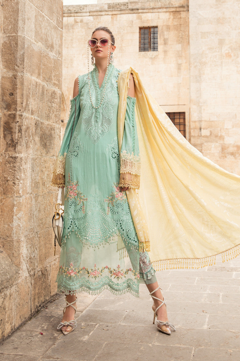 D-2109-A | Maria B | Unstitched Lawn Collection 2021