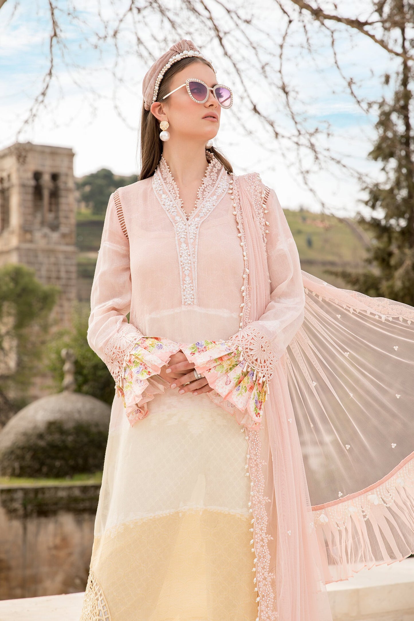 D-2112-A | Maria B | Unstitched Lawn Collection 2021