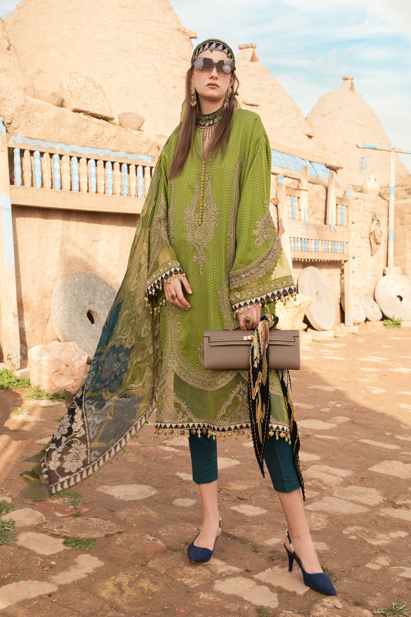 D-2114-B | Maria B | Unstitched Lawn Collection 2021