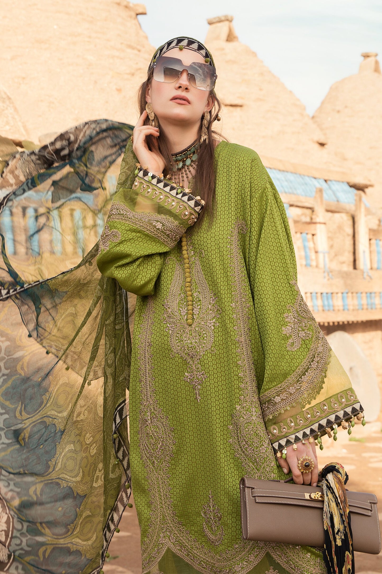 D-2114-B | Maria B | Unstitched Lawn Collection 2021