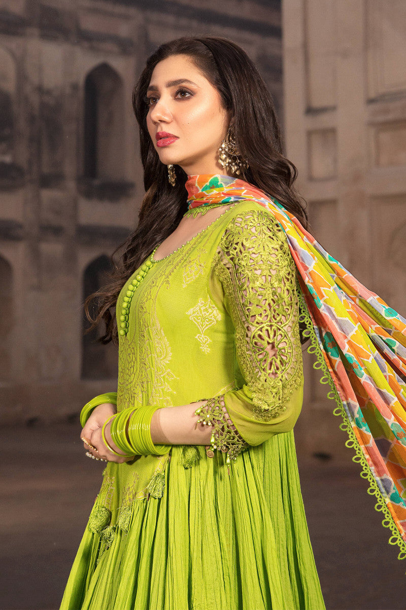 D22-01-B | Maria B | Unstitched Luxury Lawn Collection 2022