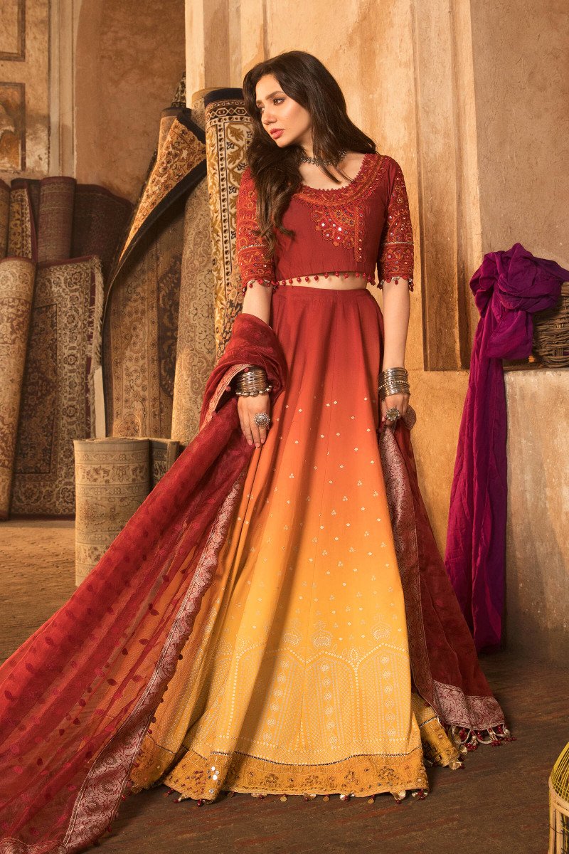 D22-05-A | Maria B | Unstitched Luxury Lawn Collection 2022