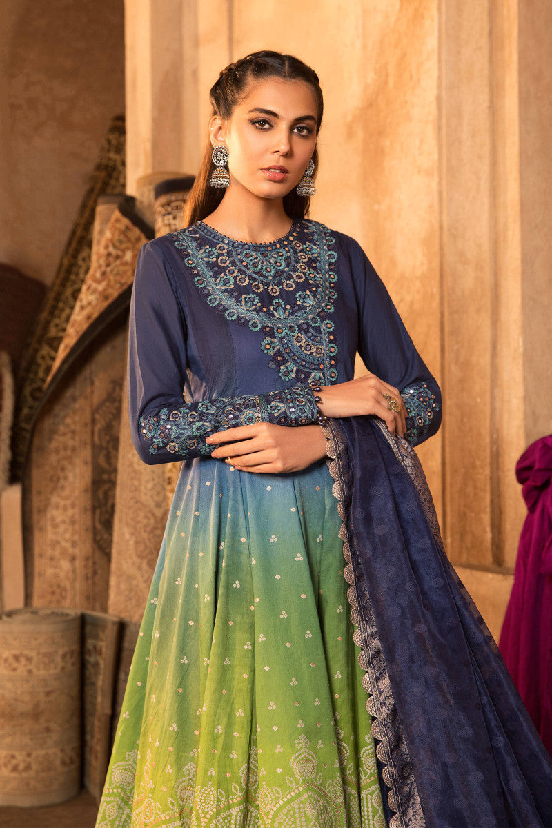 D22-05-B | Maria B | Unstitched Luxury Lawn Collection 2022