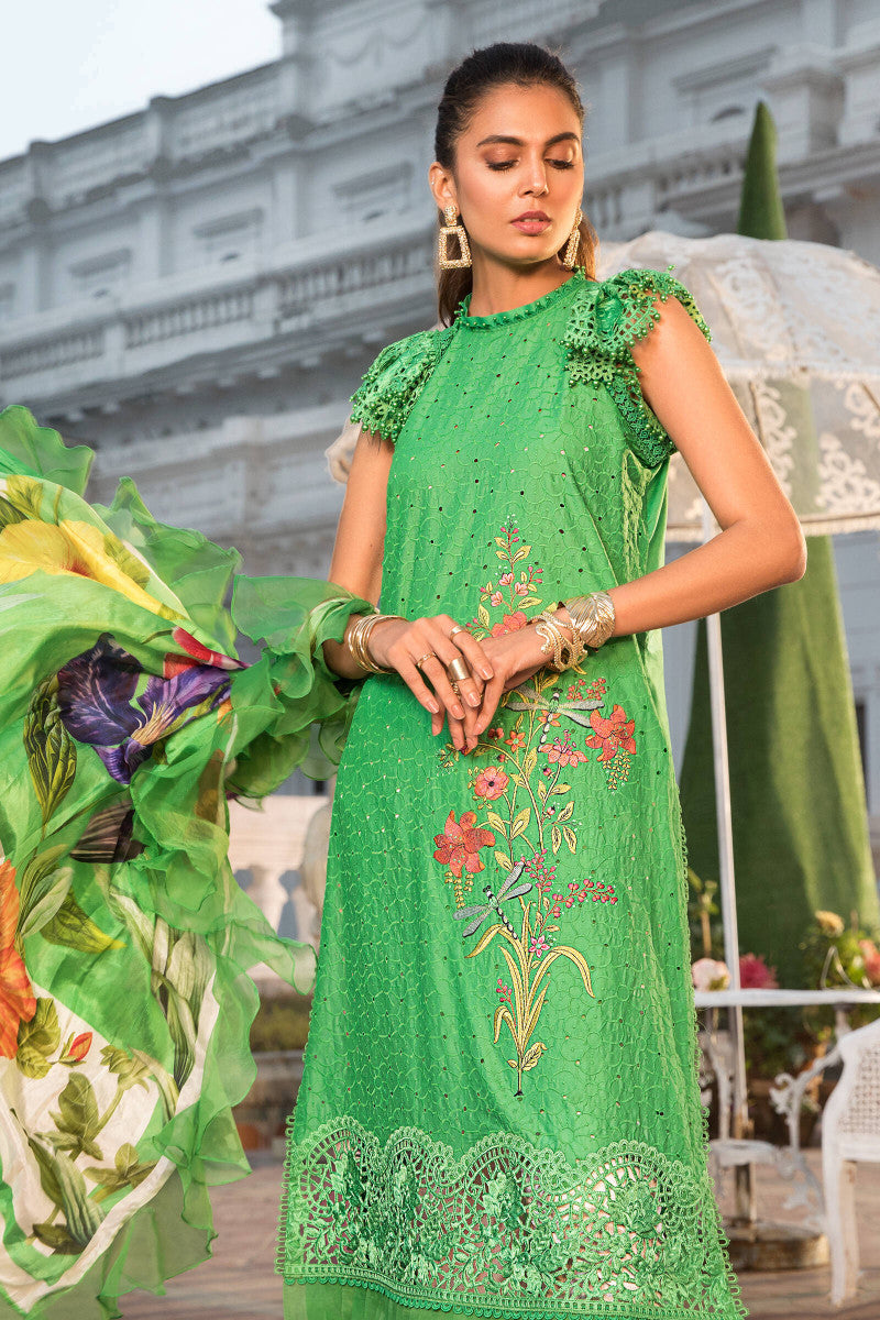 D22-07-B | Maria B | Unstitched Luxury Lawn Collection 2022