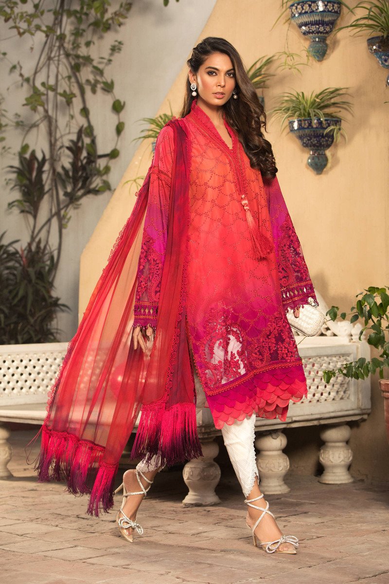 D22-09-B | Maria B | Unstitched Luxury Lawn Collection 2022