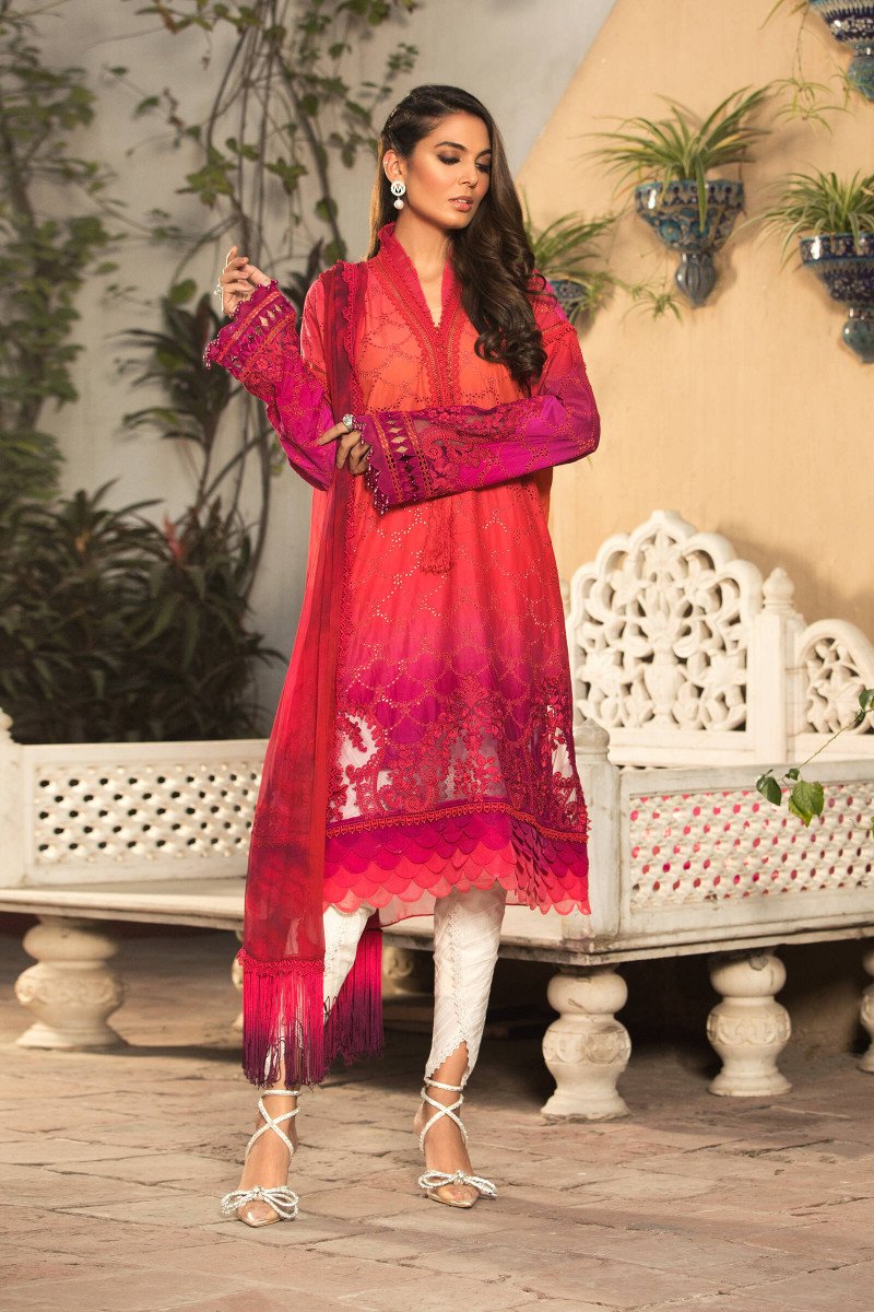 D22-09-B | Maria B | Unstitched Luxury Lawn Collection 2022