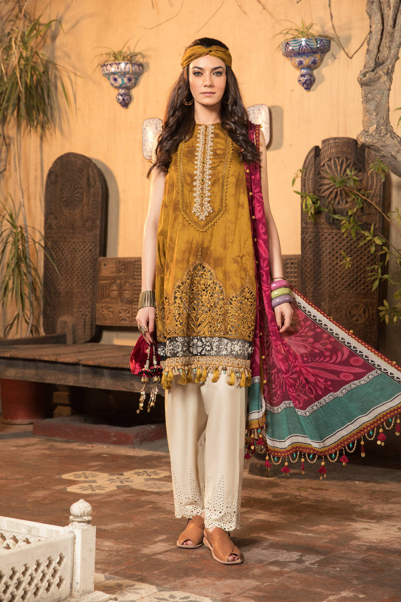 D22-14-A | Maria B | Unstitched Luxury Lawn Collection 2022