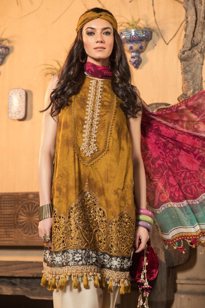 D22-14-A | Maria B | Unstitched Luxury Lawn Collection 2022