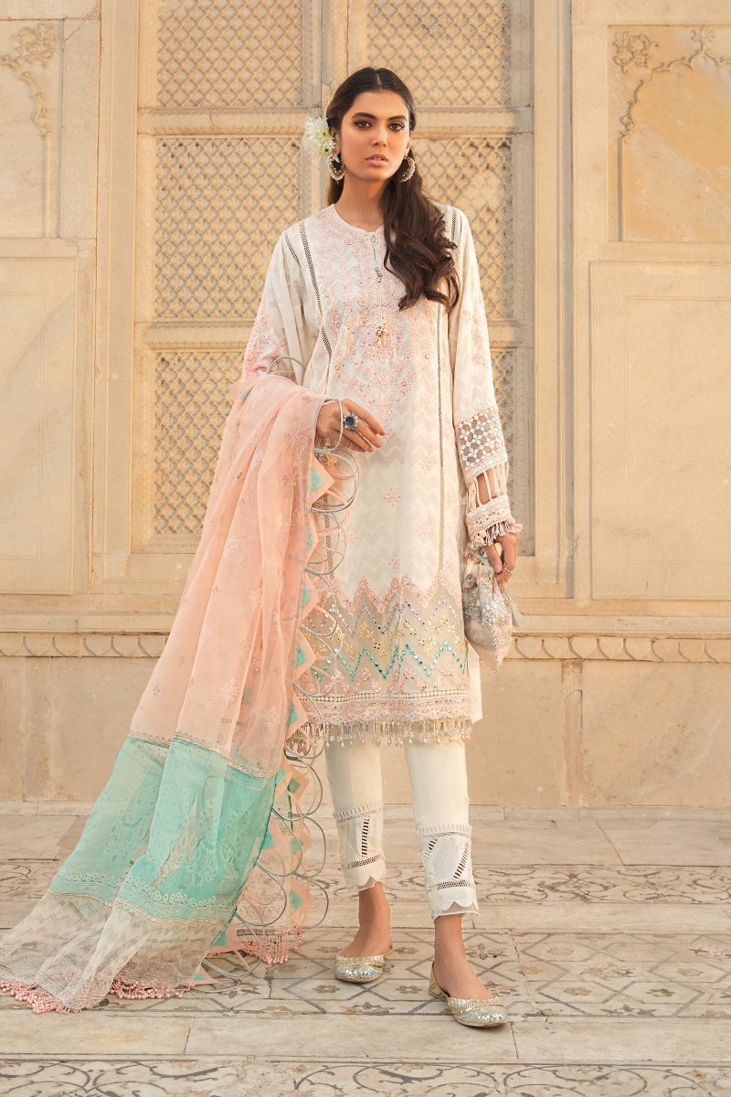 D22-15-A | Maria B | Unstitched Luxury Lawn Collection 2022