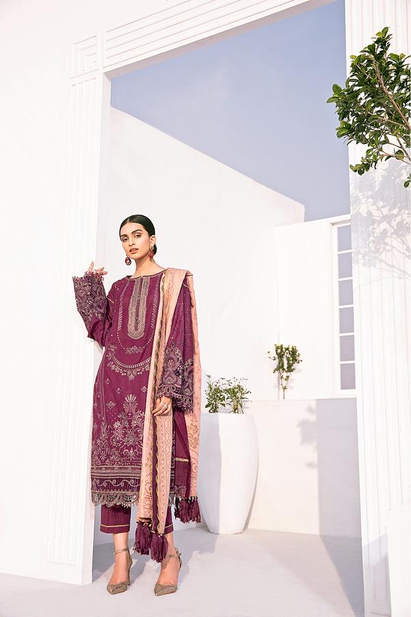 Banafsha | Baroque | Fuchsia Lawn Collection 2020