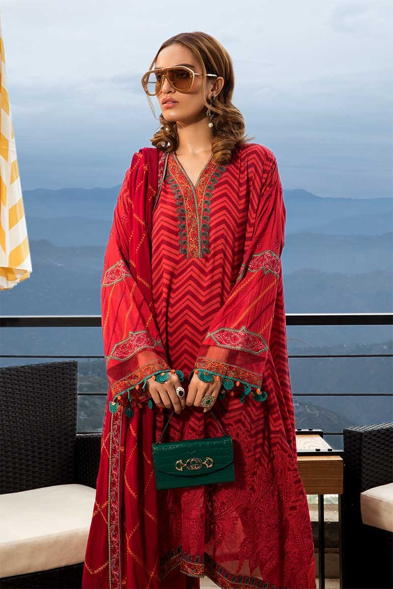 DL701 - Fuchsia Pink (Maria B - Linen - La Vie Luxe)