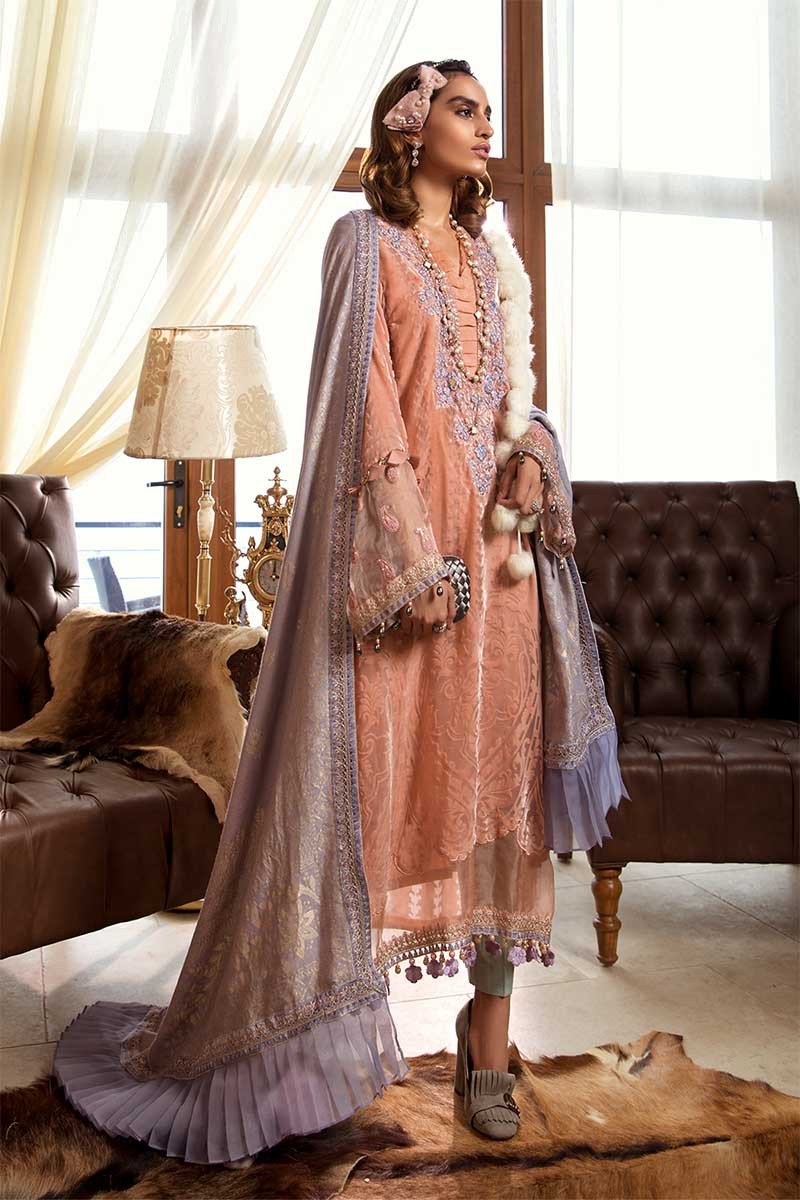 DL705 - Peach (Maria B - Linen - La Vie Luxe)