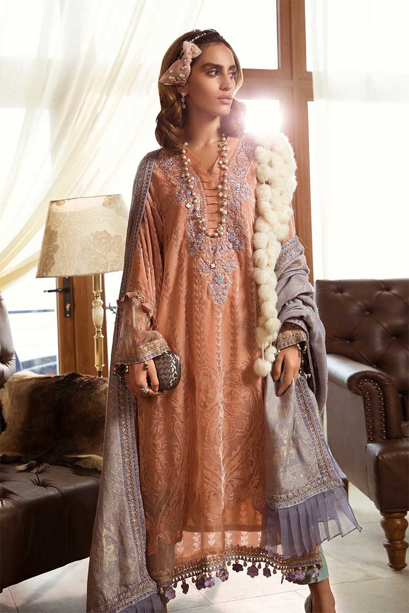 DL705 - Peach (Maria B - Linen - La Vie Luxe)