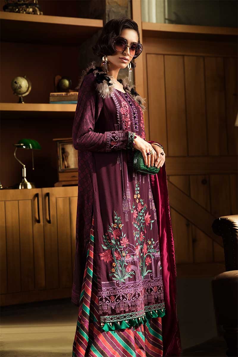 DL706 - Purple (Maria B - Linen - La Vie Luxe)