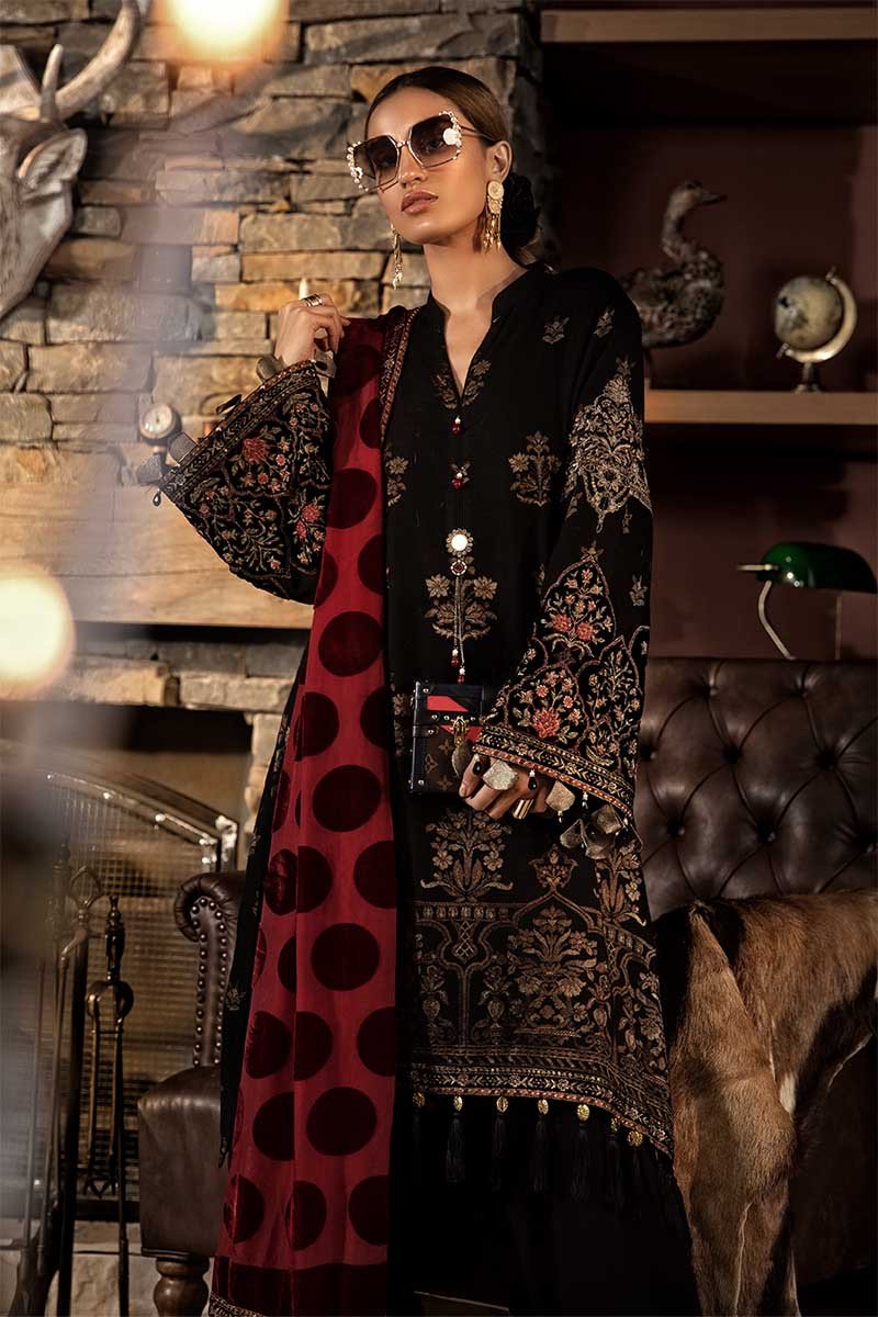 DL707 - Black (Maria B - Linen - La Vie Luxe)