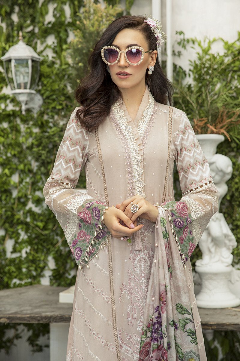 EL-20-10-Nude Pink | Maria.B. | Eid Lawn Collection 2020