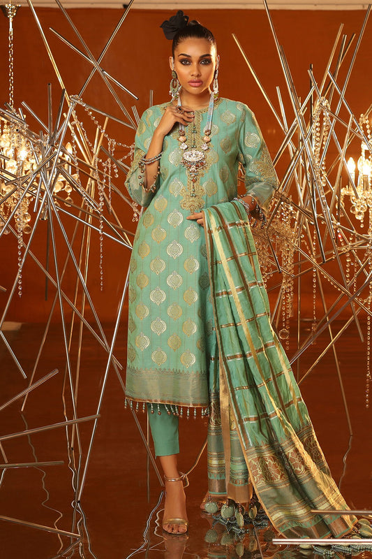 FC-01A-20-Ferozi | ALKARAM | Festive Collection' 20