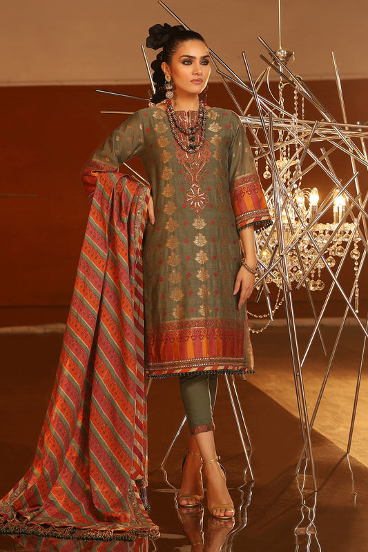 FC-02A-20-Seige | ALKARAM | Festive Collection' 20