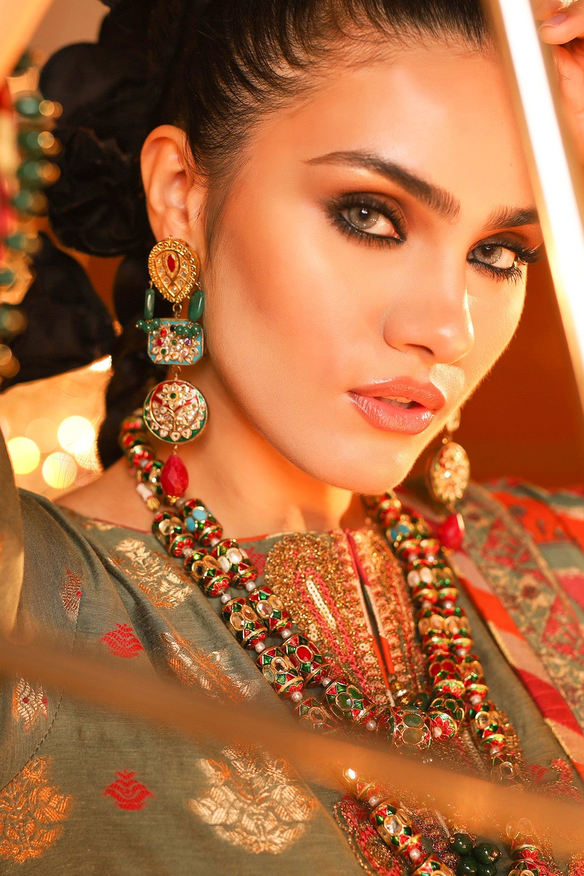 FC-02A-20-Seige | ALKARAM | Festive Collection' 20