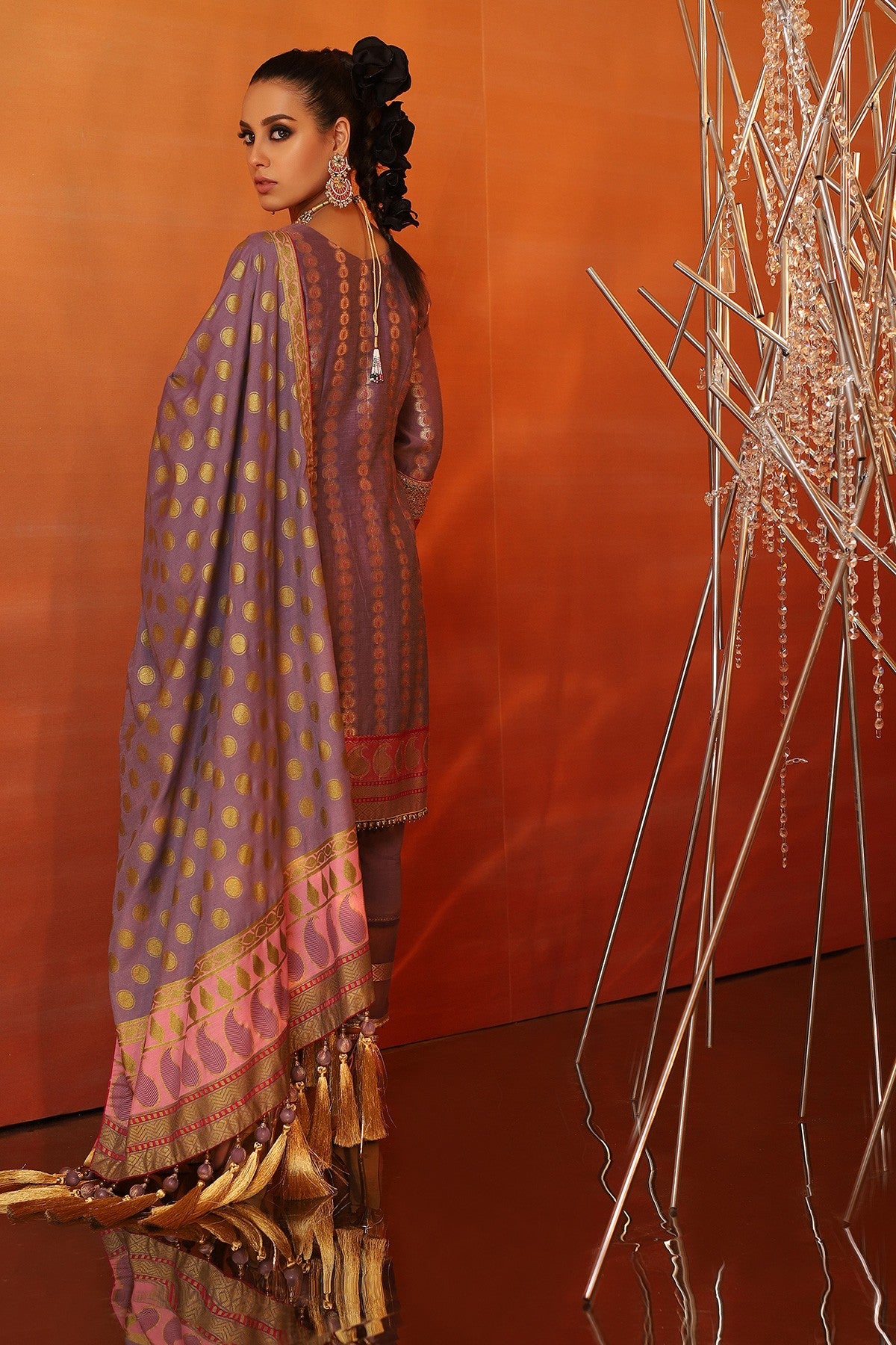 FC-06B-20-Purple | ALKARAM | Festive Collection' 20