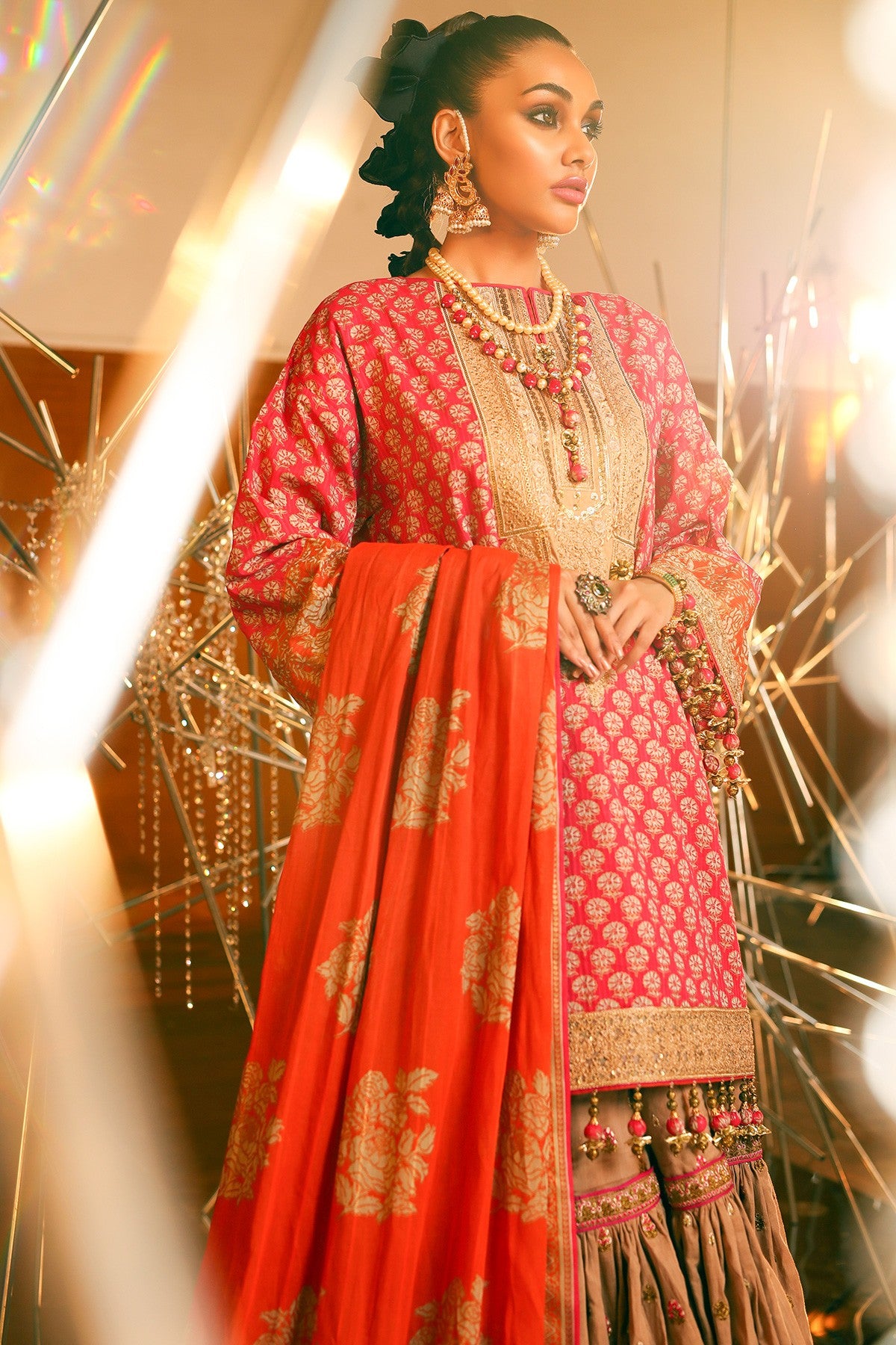 FC-07C-20-Pink | ALKARAM | Festive Collection' 20