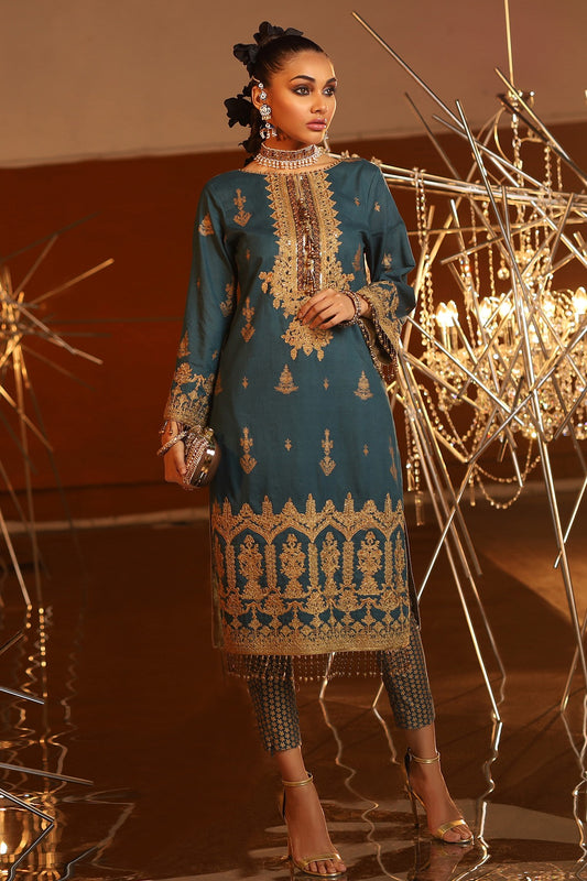 FC-16G-20-Dark Blue | ALKARAM | Festive Collection' 20