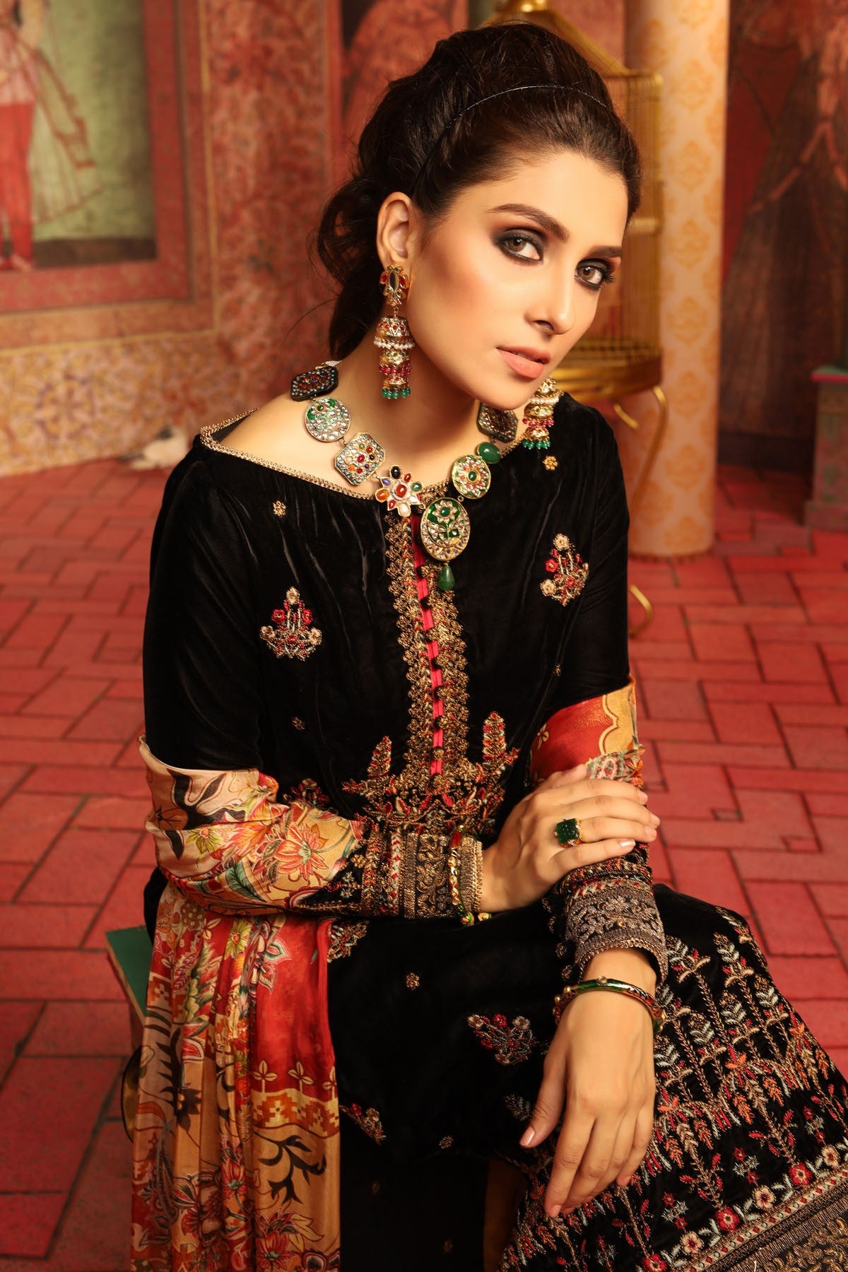 FC-W10E-19-Black (Alkaram Festive Collection Volume III)