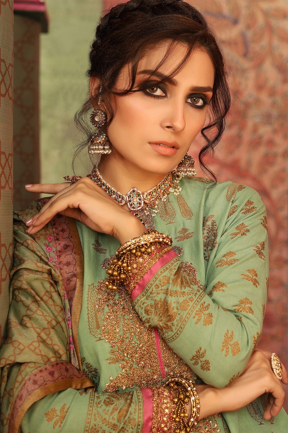 FC-W3B-19-Green (Alkaram Festive Collection Volume III)