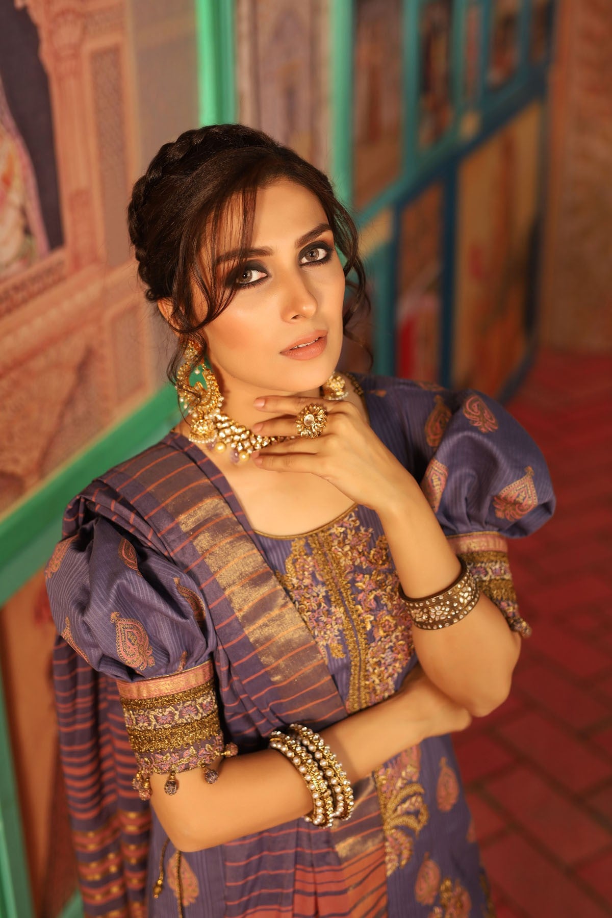 FC-W6C-19-Purple (Alkaram Festive Collection Volume III)