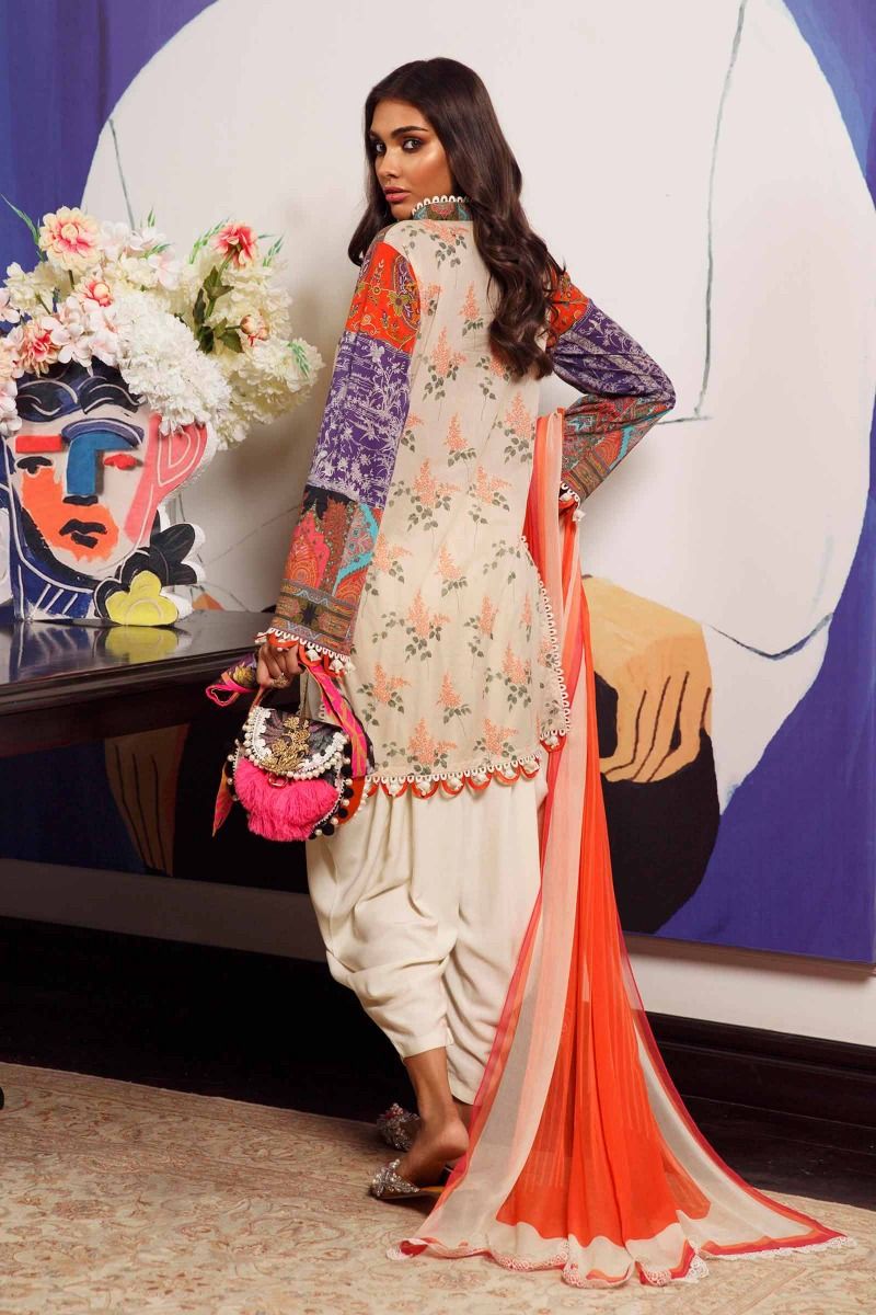 H201-017A-I | Sana Safinaz | Mahay Summer Lawn 2020
