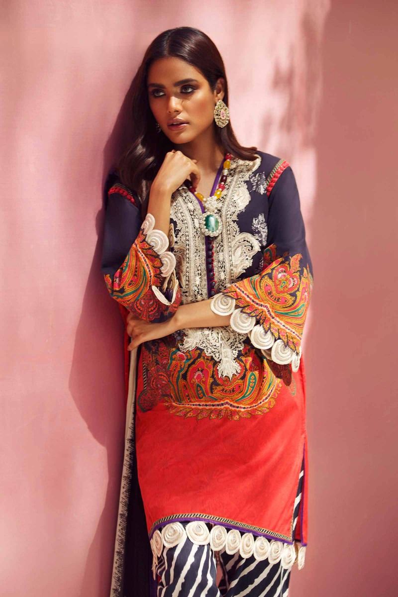 H201-020A-Ci | Sana Safinaz | Mahay Summer Lawn 2020
