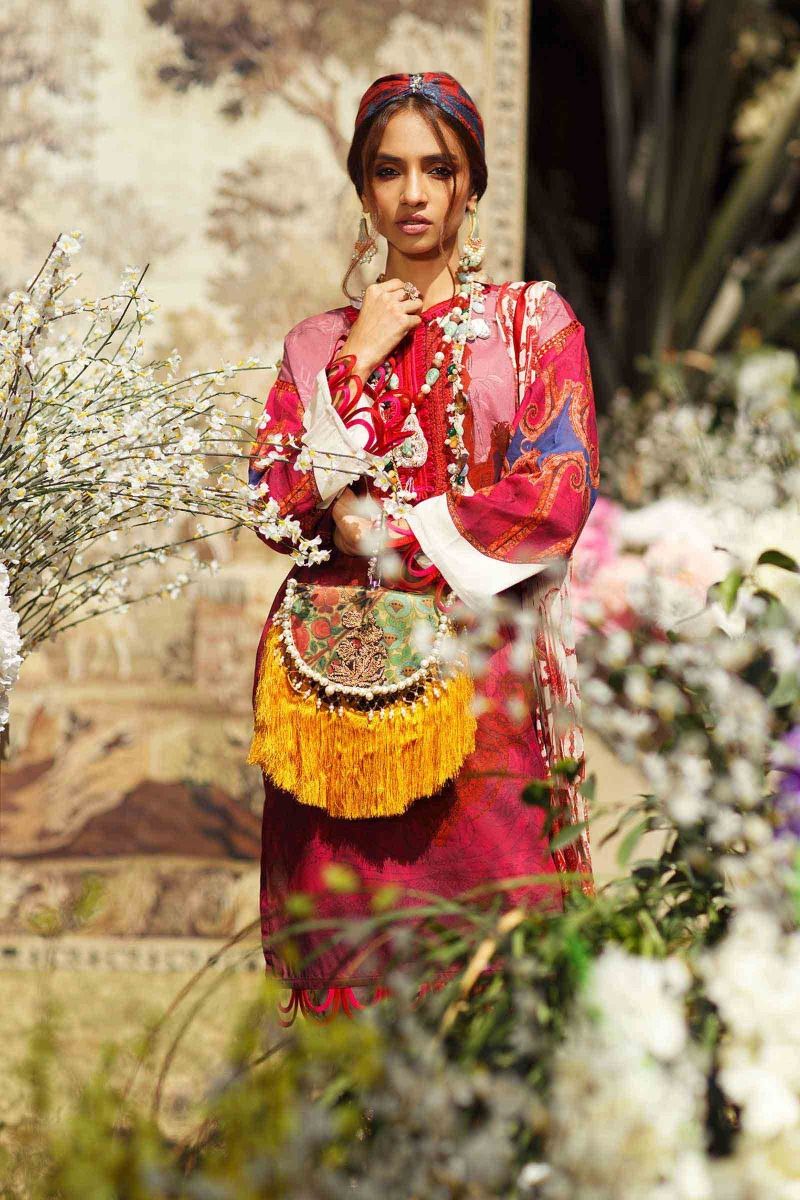 H201-002B-Bi | Sana Safinaz | Mahay Summer Lawn 2020