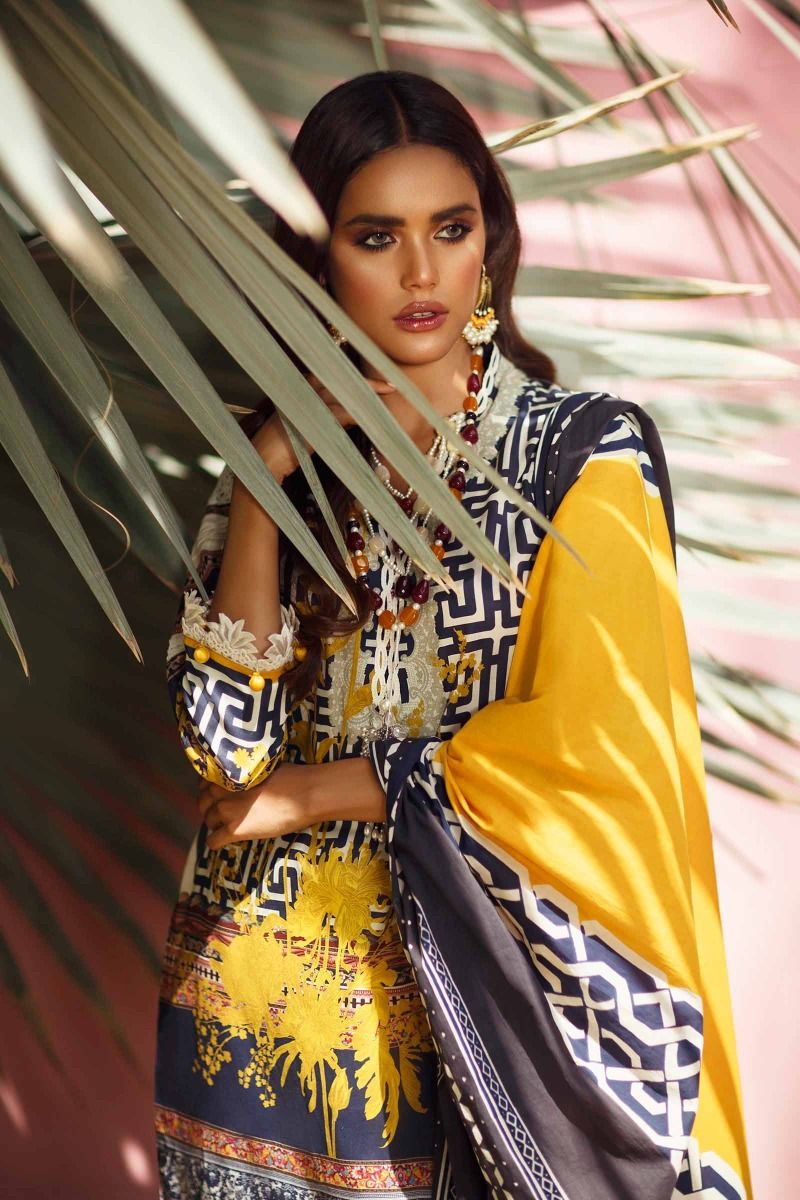 H201-006A-G | Sana Safinaz | Mahay Summer Lawn 2020