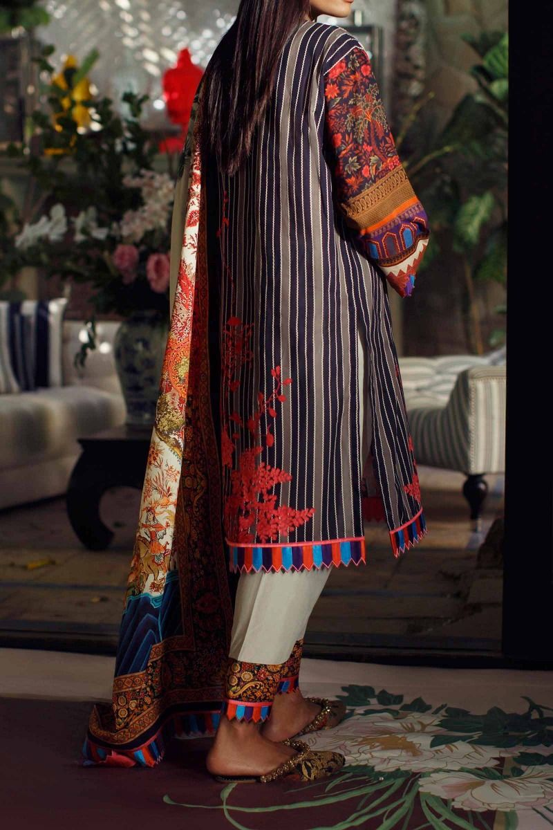 H201-009A-Bg | Sana Safinaz | Mahay Summer Lawn 2020