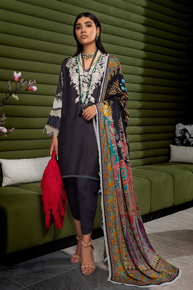 H202-0010A-CG | Sana Safinaz | Mahay Winter'20