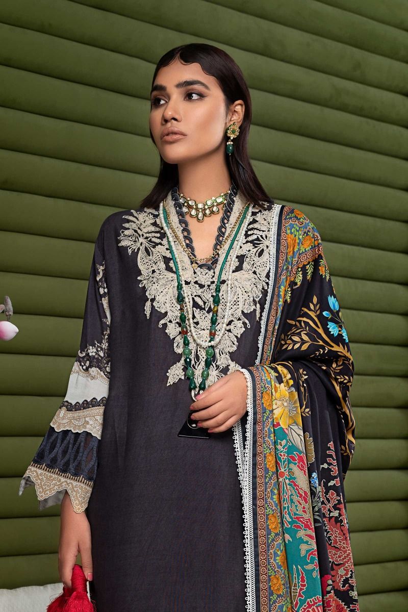 H202-0010A-CG | Sana Safinaz | Mahay Winter'20