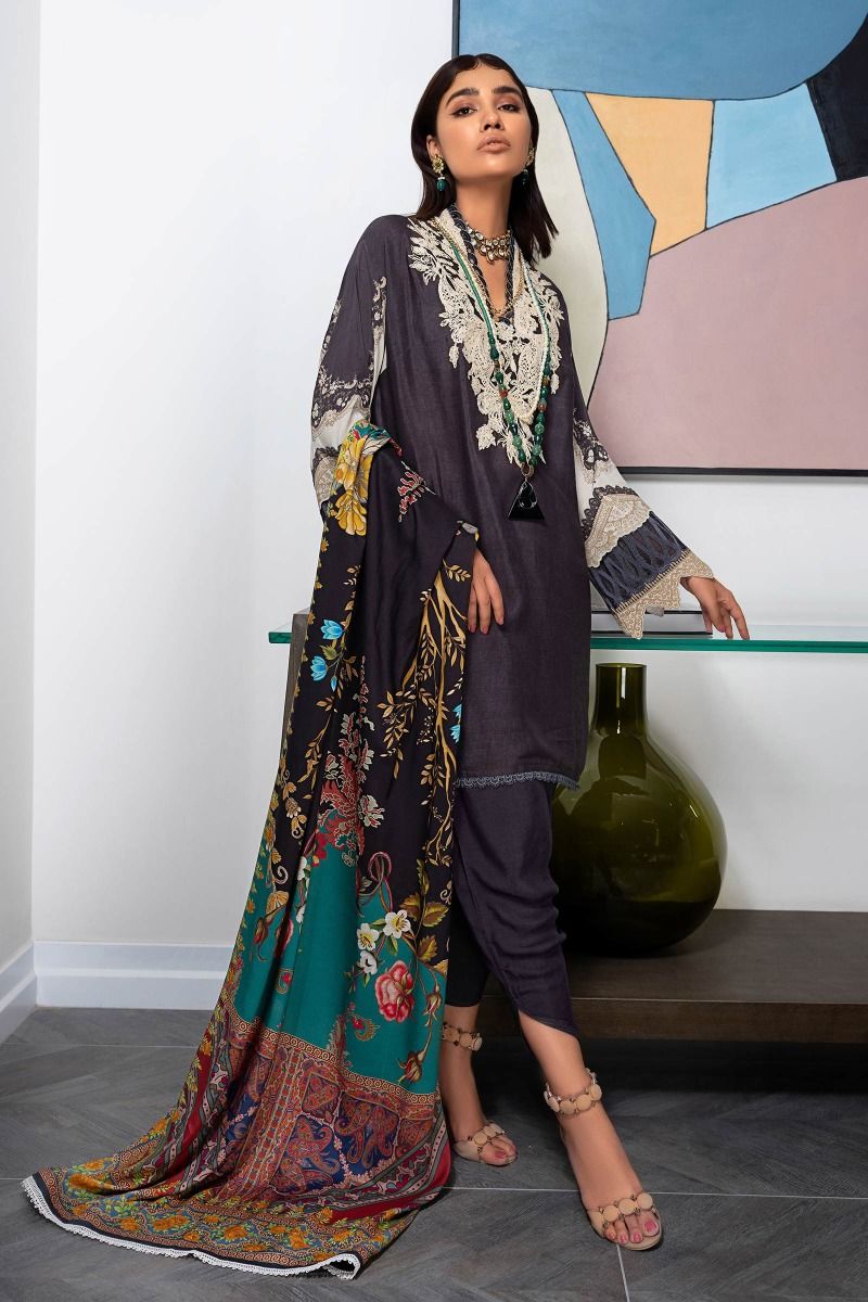H202-0010A-CG | Sana Safinaz | Mahay Winter'20