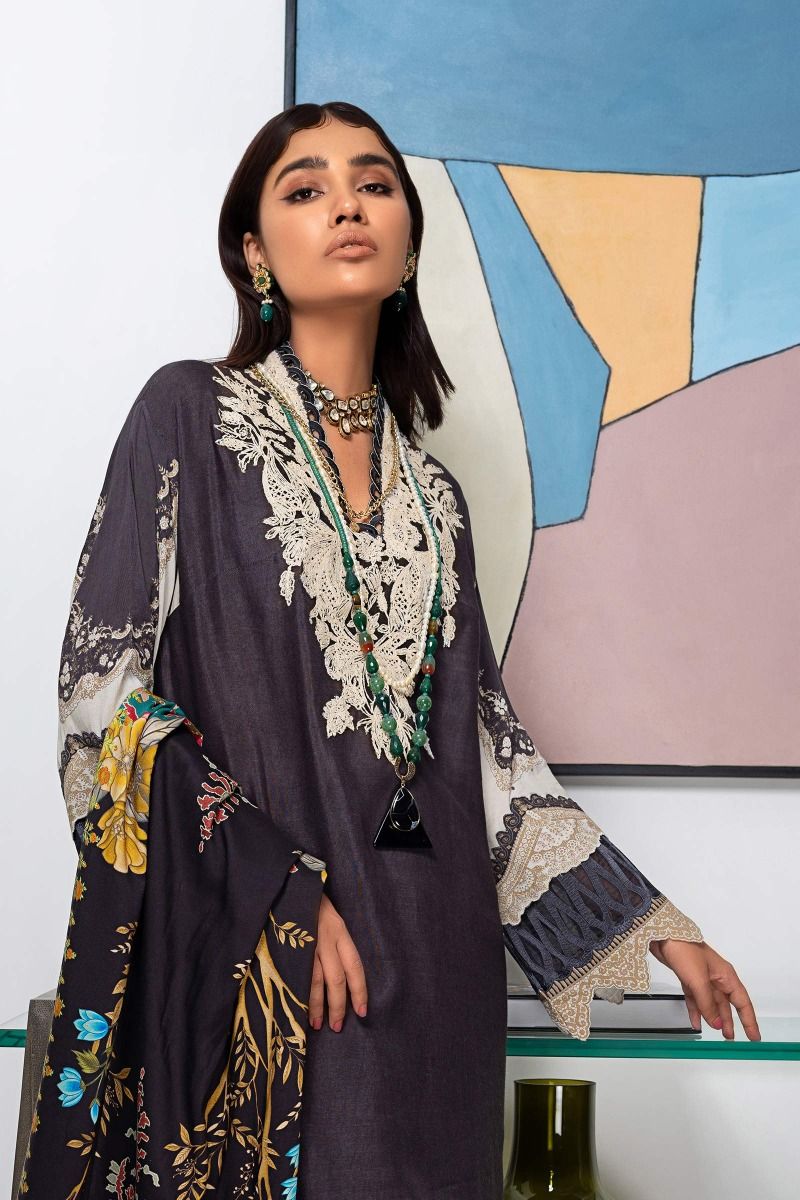 H202-0010A-CG | Sana Safinaz | Mahay Winter'20