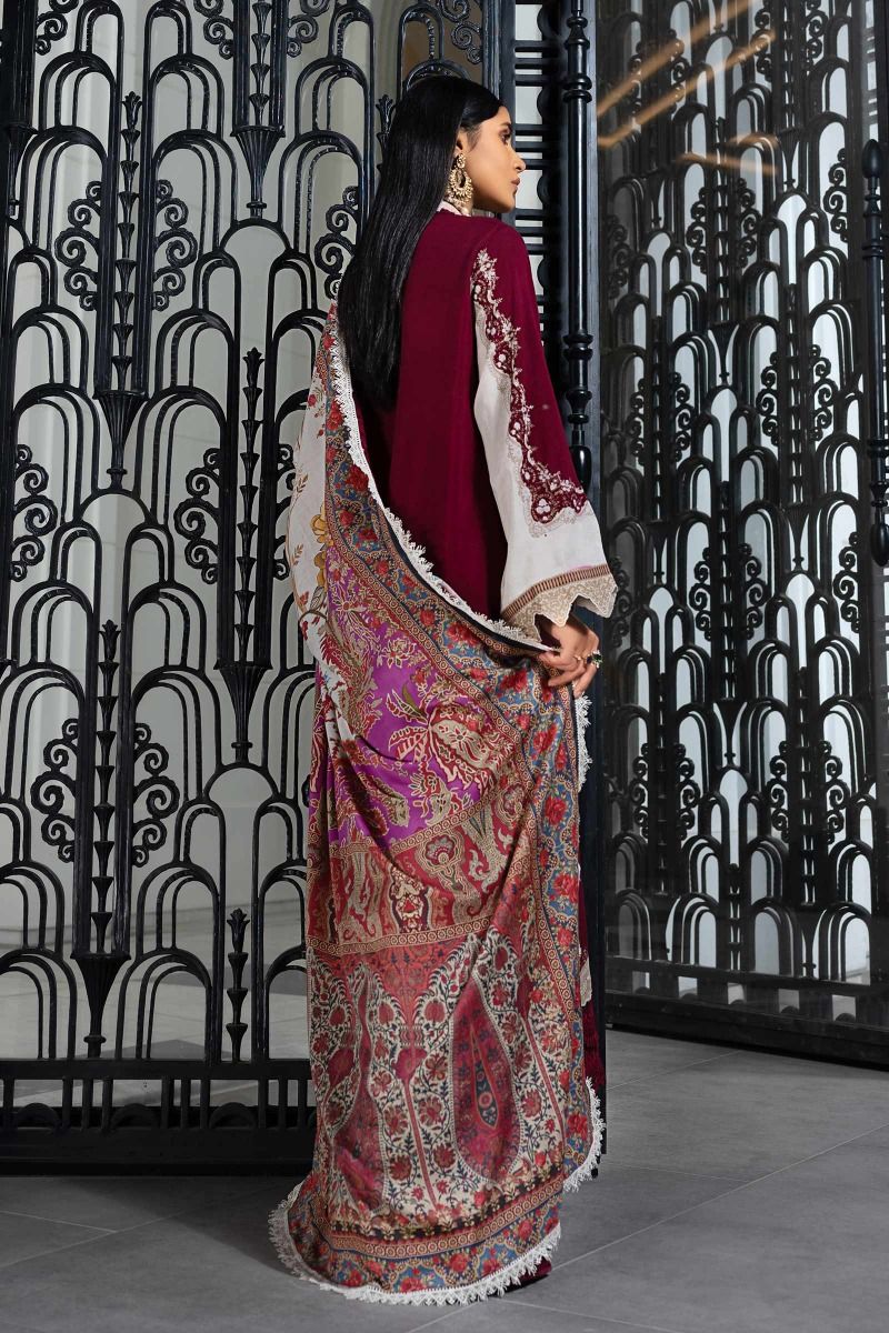H202-0010B-CG | Sana Safinaz | Mahay Winter'20