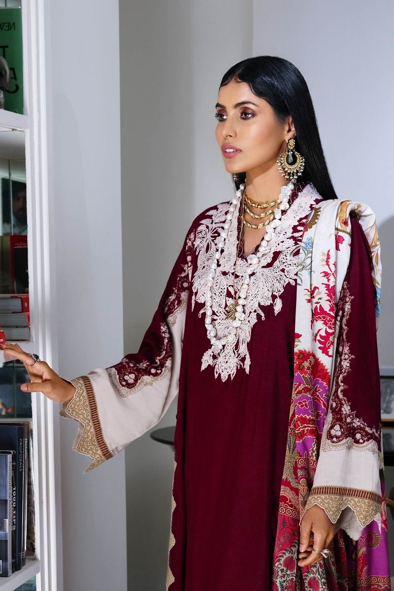 H202-0010B-CG | Sana Safinaz | Mahay Winter'20