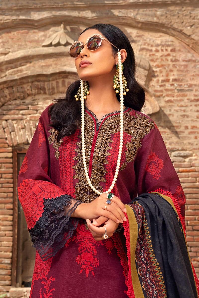 H202-0011B-CQ | Sana Safinaz | Mahay Winter'20