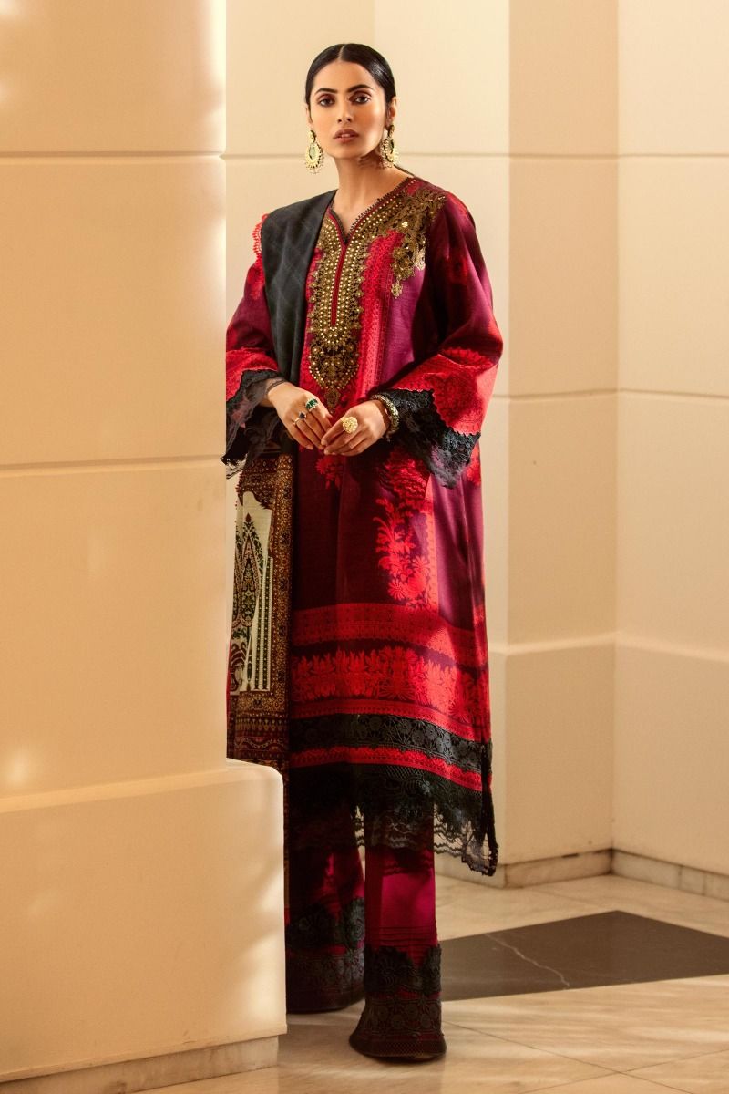 H202-0011B-CQ | Sana Safinaz | Mahay Winter'20